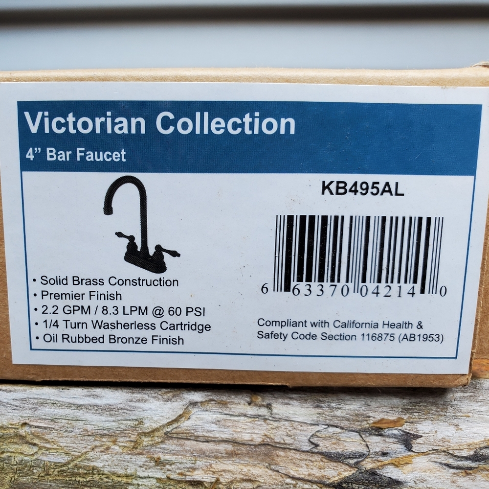 Kingston Brass Victorian High-Arch Brass Faucet